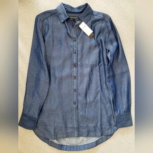 NWT Banana Republic denim shirt XS